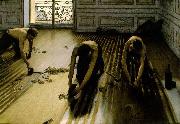 Gustave Caillebotte Les raboteurs de parquet oil painting
